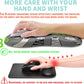 Ergonomic Mouse Pad Wrist Support with Memory Foam Massage Bulge, Carpal Tunnel Pain Relief Mousepad Wrist Rest for Mouse(12x8 inch, Paw)