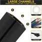 MYFAMIREA 4FT Floor Cord Cover Heavy Duty Cable Cover Protector with 3 Channels Extension PVC Floor Wire Cover Outdoor Cord Hider Management Cord Cover for Wire on Floor for Home Office Outdoor