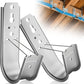 20 Pack J Cable Hook with Retainer Clip, 2-Inch Heavy Duty Wall Mount J-Hooks,J-Hook for Hanging Cable & Wire,Cable Hooks for Structured Cabling and Cable Management
