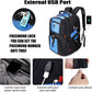 SHRRADOO Extra Large 50L Travel Laptop Backpack with USB Charging Port, College High School Backpack Airline Approved Business Work Bag Fits 17 Inch Computer for Men Women