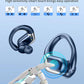 Wireless Earbud, Bluetooth 5.4 Headphones IP7 Waterproof for Sport, 50H Running Wireless Earphones with ENC Noise Cancelling Mic, Deep Bass Over Ear bud with Earhooks for Android, iOS, Workout, Gym
