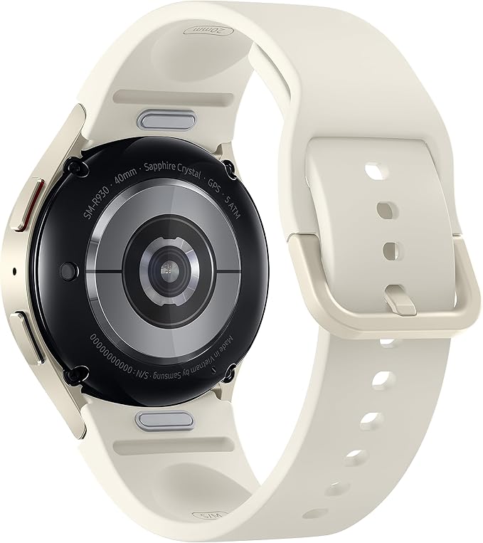 SAMSUNG Galaxy Watch 6 40mm Bluetooth Smartwatch w/ Fitness Tracker, Personalized HR Zones, Advanced Sleep Coaching, Heart Monitor, BIA Sensor, US Version, Gold (Renewed)