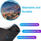 Large Extended Gaming Mouse Pad with Stitched Edges, Non-Slip Waterproof Rubber Base Mouse Pad for Office, Computer, Keyboard, Laptop and Home Desk Pad 35.4 x 15.7 x 0.12 Inch (Mountain Landscape)