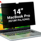 PYS Privacy Screen for Macbook Pro 14 Inch (2021-2023, M1, M2, M3), Magnetic Privacy Screen Protector for Mac 14.2" (A2779/A2442) Anti Fingerprint, Anti Blue Light, Removable, Easy Installation