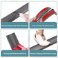 Floor Cord Cover Self Adhesive Cord Hider Floor Extension Cord Covers for Floor Power Cord Protector Cable Management Prevent Cable Trips Cable Cavity 0.51" W x 0.31" H (Deep Grey Wood, 3.3Ft)