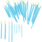 Lint-Free Foam Swab Sticks (9 Types 33 Pcs), Foam Tip Cleaning Swab Kit for Optical Instruments, Camera Lenses, Electronic Equipment, Car Detailing, Inkjet Printer Print Heads