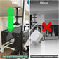 Multi-Model Under Desk Cable Management Tray 2 Packs Metal Under Desk Wire Management Clamp Mount Under Table Cord Management No Damage The Desk (Black)