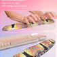 Hokafenle 2in1 Combination, Wave Keyboard Wrist Rest and Ergonomic Curvature Mouse Pad Wrist Support for Relieve Wrist Pain, Filled with Soft Cushion Memory Foam, Wishing Cat