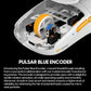 Pulsar x RRQ X2H Mini Wireless Gaming Mouse, Limited Color Edition, Ultra Lightweight 1.83 oz (52 g), Symmetrical, Optical Switch, 26000 DPI, PAW3395 Sensor (Mini, RRQ Edition)