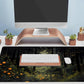 Dark Forest Desk Mat Mouse pad, Green Nature Deskmat XXL Large Extended Aesthetic Plant Mousepad Gaming Desk Pad, Big Laptop Computer Keyboard and Mouse Mat for Women Office Desk Decor 31.5x15.7 in