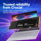 Crucial P310 2TB SSD, PCIe Gen4 NVMe M.2 2280, Up to 7,100MB/s, for Laptop, Desktop (PC), & Handheld Gaming Consoles, Includes Acronis Data Recovery Software, Solid State Drive - CT2000P310SSD801