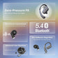 2 in 1 Open Ear Earbuds &in-Ear Headphones, Wireless Bluetooth 5.4 with 60H Play, 0 Delay, Touch Control, Noise CancellingWireless Earbuds for Running,Workout, Daily Use
