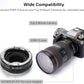 VILTROX EF-FX1 PRO Auto Focus Lens Mount Adapter Converter with Aperture Control Compatible with Canon EF/EF-S Lens to Fuji X-Mount Mirrorless Camera X-H1 X-PRO2 X-T2 X-T3 X-T1 X-T20 X-T10 X-E2 X-E1