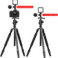 Triple Cold Shoe Mount Cold Shoe Adapter, 360 Degree Swivel Aluminum Camera Hot Shoe Extension Bracket with 3 Port Cold Shoe Mounts for Camera Cage Flash LED Light Monitor Microphone
