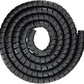 Spiral Wrap Hose Cable Protector - 1.58" OD x 12' Pre-Cut Lengths-Safe Hose Protector to Avoid Wear and Extend Life for Hydraulic Pneumatic Hoses