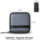 WANDRD Lens Filter Case - Store 4 Filters in Your Camera Backpack or Camera Case, Protect Photography Accessories from Scratches, Dust & Impact (Aegean Blue)