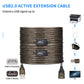 75 FT USB Extension Cable, USB 2.0 Type A Male to A Female Active Repeater Extension Cable 75 ft, High Speed 480 Mbps