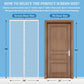 Magnetic Screen Door - Self Sealing, Heavy Duty, Hands Free Mesh Partition Keeps Bugs Out Let Breeze in- Pet and Kid Friendly - Keep Open Feature (White, Fit Door Size 36 x 96 Inch)