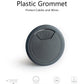 10 Pack Desk Grommet 50mm (2 inch) Bi-Metal Hole Saw Kit for Home Office,Cable Hole Covers,Black