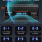 LVYUAN 1500W Car Power Inverter 12V to 110V DC to AC with 2 US Sockets, Cigarette Lighter, LCD Display, USB Ports for Car, Home, Truck, Outdoor, Camping