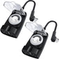 G-ELEK Outdoor Timer Outlet Waterproof, 24 Hour Outdoor Light Timer, Timers for Electrical Outlets, Ideal for Pool Pump, Christmas Lights, Heavy Duty, 2 Grounded Outlets, ETL Listed, 2 Pack