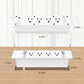 HHSOET 16 in 1 Recessed Power Strip Flat Plug, 30W Fast Charging Furniture Outlet with USB, Conference Recessed Surge Protection with 8 AC Plugs, 4 USB Ports 4 USB-C, 6ft Power Cord.(White)