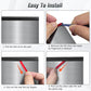 Edge Trim, 1/8" Rubber Edge Trim, Flexible Self Adhesive U Channel Edge Protector for Glass, Mirror, Plywood, Steel Panel Sharp Edges, U Shaped Peel and Stick Trim, Black Color, 20Ft