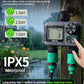 Insoma 2-Zone Sprinkler Timer, Programmable Garden Hose Timer with Auto/Manual/Rain Delay Modes | Water-Saving Irrigation Controller for Lawn, Yard & Drip Systems | Waterproof Design & Easy Setup