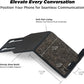 Moodular Add-ons Phone Stand [Accessory Only - Requires Moodular Wooden Monitor Stand Slide Rails for Use] Black MSA-PS