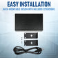 BV-Tech 24 Port PoE+ Switch with 2 Gigabit Ethernet or SFP Uplink, Long Range | POE-SW2402