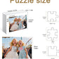Personalized Photo Puzzle with Glossy Finish – Custom Jigsaw Puzzle 120/200/300/500/1000/1500 Pieces for Family, Couples, Pets, Birthdays, and Weddings (120-Horizontal)
