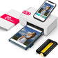 Liene White M200 4x6'' Photo Printer Battery Edition, Wireless Photo Printer for iPhone Android, Dye Sublimation Printing Full-Color Photo 20-Sheet, Portable Picture Printer Ideal for Travel Home Use