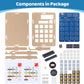 MiOYOOW 6-Digit DIY Calculator Kit, USB/Battery Powered Calculator Soldering Practice Kit with Resistance Value Measurement, Practical Electronics Projects for School Learning and Home Office Use