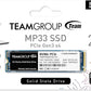 TEAMGROUP MP33 2TB SLC Cache 3D NAND TLC NVMe 1.3 PCIe Gen3x4 M.2 2280 Internal Solid State Drive SSD (Read/Write Speed up to 1,800/1,500 MB/s) Compatible with Laptop & PC Desktop TM8FP6002T0C101