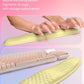 Hokafenle 2in1 Combination, Wave Keyboard Wrist Rest and Ergonomic Curvature Mouse Pad Wrist Support for Relieve Wrist Pain, Filled with Soft Cushion Memory Foam, Butter Yellow
