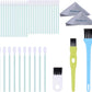 45 Pcs Cell Phone Cleaning Kit, Wisdompro USB Charging Port Cleaner and Headphone Jack Brush Tool Set Compatible with iPhone, iPad, Airpod, Laptop and Other Electronics