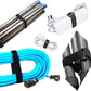 32 pcs 1-inch-wide Hook and Loop Cable Straps, 8"-12"-18"-24"-36" Adjustable Fastening Straps, Fixing and Organizing Cable Ties Set, Multi-Purpose Nylon Cinch Strap, Heavy-Duty Storage Straps
