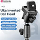 ULANZI TH02 Uka Inverted Ball Head Quick Release Metal Ball Head Camera Mount Uka 360° Rotating with Quick Release Plate, 2.5kg/5.5lb Load for Tripod, Monopod, DSLR, Camera