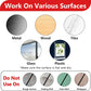 100PCS Cable Clips, Adhesive Wire Clips Organizer Cord Clips Management, Cable Staples Outdoor Strong for Wall, Desk, Christmas Lights, String Lights, Fairy Lights, Clear Glossy, Small