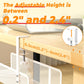Under Desk Cable Management Tray, Wire Management Desk Cable Organizer Cable Management Box, Cord Organizer Storage for Office