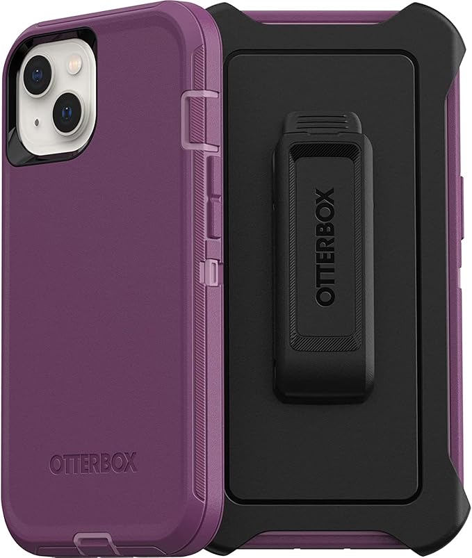 OtterBox Defender Series Series SCREENLESS Edition Case for iPhone 13 (ONLY) - Happy Purple