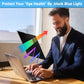 PYS Magnetic Privacy Screen for MacBook Air 15.3 Inch (2025/2024/2023, M4, M3, M2 Chip) - Removable Anti-Glare Protector with Camera Cover Slide, Anti-Blue Light Filter for Mac Air 15.3" Laptop
