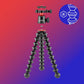 JOBY GorillaPod 3K PRO Kit, Flexible Professional Aluminium Tripod with BallHead, QR Plate, Made in Italy, for Premium CSC/Mirrorless Camera, 3kg/6.6lbs Load Capacity, J91566-BWW