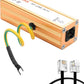 CERRXIAN RJ11 Telephone Fax Surge Protector RJ11 Thunder Arrester Protection Device Audio Telephone Protector AP-LINK-RJ11 110V