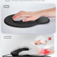 Ergonomic Mouse Pad Wrist Support Set, Memory Foam Keyboard Wrist Rest Set, Ergonomic Keyboard Pad, Non-Slip Base Mousepad（Black Set）