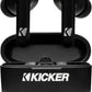 KICKER TWS2 True Wireless Earbuds, Bluetooth Earbuds with Microphone, Environmental Noise Cancelling, Wireless Earphones for Android and iOS, Fast Charging Case USB-C with 24 Hours of Playtime