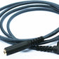 100cm(3.2ft) Right Angle 4 Pole 3.5mm 1/8 inch Male to 4 Pole 3.5mm 1/8 inch Female Stereo Audio Headphone Earphone Extension Cable Adapter Cord Tangle-Free Braided Wire