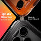 TORRAS Ostand Q3 Air for iPhone 17 Pro Case 6.3'' with Stronger Magnetic Stand, Fit for Magsafe, Airbags Miltary Protection, Camera Control for iPhone 17 Pro Case, Shockproof & Stylish, Shadow Black