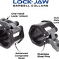 Lock-Jaw HEX 50mm / 2" Olympic Barbell Collar (Red)