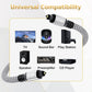 Optical Audio Cable 3 FT, Digital Audio Cable, Toslink Fiber Optic Cord, [Nylon Braided, Slim Aluminum Shell, Gold Plated Connector], for Home Theater, Sound Bar, PS4, Xbox, TV and More